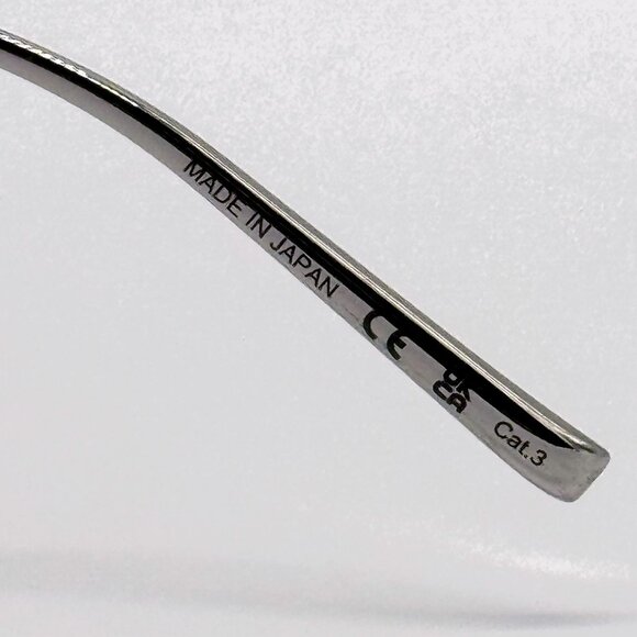 NEW SAINT LAURENT LUNA SL605 001 SILVER GRAY SHIELD SUNGLASSES SL 605 SHIELD - Picture 12 of 13